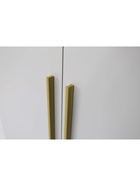 Шкаф Николь-2 Кашемир ручки сатиновое золото 10940389