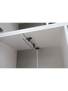 Шкаф Николь-2 Кашемир ручки сатиновое золото 10940389