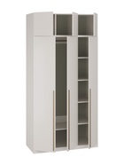 Шкаф Николь-23 3-х створчатый Кашемир ручки сатиновое золото 10940392