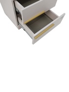 Тумба навесная «Николь – 32», 450×400×450 мм, цвет кашемир/ручки сатиновое золото - Фото 4