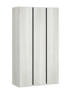 Шкаф трёхстворчатый «Дели–3», 1200×550×2300 мм, цвет винтерберг/чёрный - фото 121582153