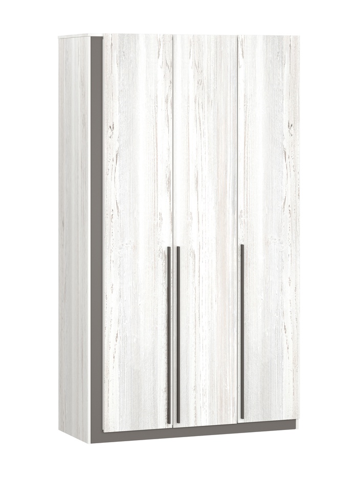 Шкаф 3-х створчатый Винтер-3 винтерберг / темно серый
