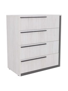 Комод для хранения «Винтер – 8», 4 ящика, 900×520×1000 мм, цвет винтерберг/тёмно–серый - Фото 1