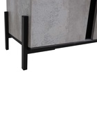 Тумба под ТВ «Некст – 1», 1480×400×500 мм, цвет цемент светлый/чёрный - Фото 5