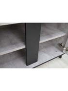 Тумба под ТВ «Некст – 1», 1480×400×500 мм, цвет цемент светлый/чёрный - Фото 6