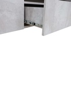 Тумба под ТВ «Некст – 4», 1500×400×500 мм, цвет цемент светлый /чёрный - Фото 4