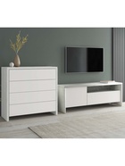 Тумба под ТВ «Некст – 4», 1500×400×500 мм, цвет камень тёмный /чёрный - Фото 4