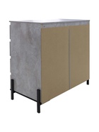 Комод для хранения «Некст – 1», 1040×500×1000 мм, цвет цемент светлый/чёрный - Фото 7