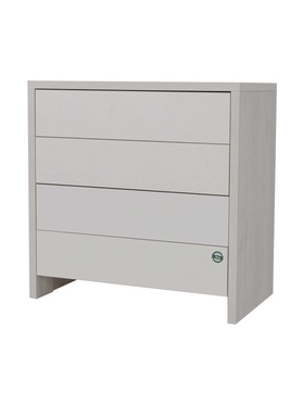 Комод для хранения «Некст – 4», 900×500×900 мм, цвет винтерберг/чёрный