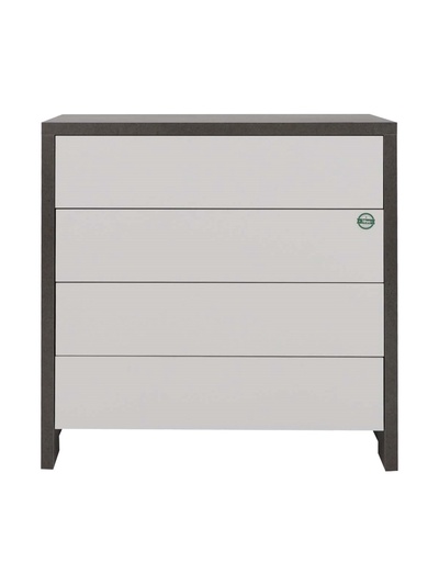 Комод для хранения «Некст – 4», 900×500×900 мм, цвет камень тёмный/чёрный