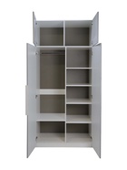 шкаф 2-х створчатый Урбан-21белый шелк / лайт белый софт 10940436