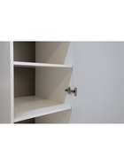 шкаф 2-х створчатый Урбан-21белый шелк / лайт белый софт 10940436