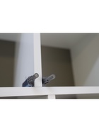 шкаф 2-х створчатый Урбан-21белый шелк / лайт белый софт 10940436