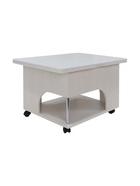 Стол трансформер раскладной Стэп бодега белый 10940449