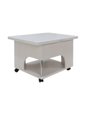 Стол трансформер раскладной Стэп бодега белый