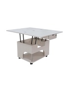 Стол трансформер раскладной Стэп бодега белый 10940449