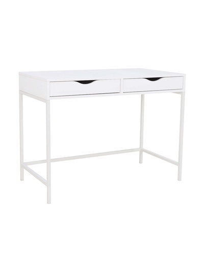 Стол письменный «Чип», 1000×500×750 мм, цвет белый шёлк