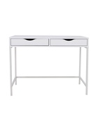 Стол письменный «Чип», 1000×500×750 мм, цвет белый шёлк - Фото 3