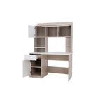 Стол компьютерный «Котофей», 1240×600×1700 мм, цвет ясень шимо светлый/белый шёлк - Фото 3