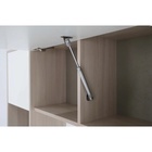 Стол компьютерный «Котофей», 1240×600×1700 мм, цвет ясень шимо светлый/белый шёлк - Фото 6