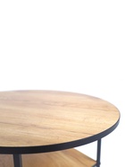 Столик кофейный «Берген – 15», 600×600×600 мм, цвет дуб крафт золотой/ чёрный - Фото 4