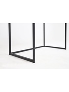 Столик туалетный с зеркалом «Берген–2», 800×450×1400 мм, цвет дуб крафт золотой, чёрный - Фото 10