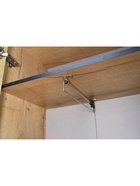 Прихожая «Берген – 5», 970×350×2000 мм, цвет дуб крафт золотой/чёрный - Фото 5