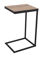 Столик придиванный «Берген – 14», 600×750 мм, цвет дуб крафт золотой/чёрный - Фото 1