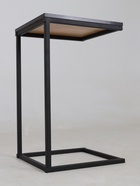 Столик придиванный «Берген – 14», 600×750 мм, цвет дуб крафт золотой/чёрный - Фото 5