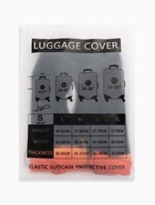 Чехол для чемодана «Корги», 20", чёрный - Фото 9