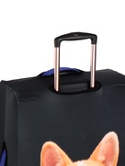 Чехол для чемодана «Корги», 28", чёрный - Фото 4