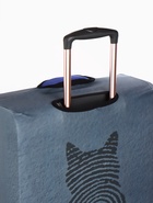 Чехол для чемодана «Кот», 24", синий - Фото 4