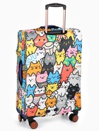 Чехол для чемодана «Котики», 24", разноцветный - Фото 3