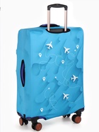 Чехол для чемодана «Самолеты», 24", голубой - Фото 3