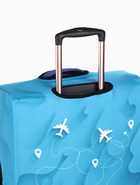 Чехол для чемодана «Самолеты», 24", голубой - Фото 4