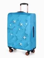 Чехол для чемодана «Самолеты», 28", голубой - Фото 2