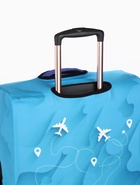 Чехол для чемодана «Самолеты», 28", голубой - Фото 4