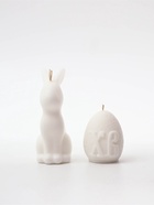 Свечи декоративные «Пасхальный кролик и яйцо», набор 2 шт. - фото 68976774