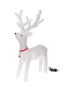 УЦЕНКА Светодиодная фигура «Олень гордый» 53×80×40 см, акрил, 96 LED, 8 режимов, 24 В, свечение белое - Фото 2