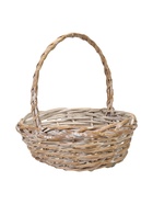 УЦЕНКА Корзина плетёная для хранения, ива, овальная, бежевая, набор 3 шт. 10986509