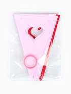 Гирлянда-флажки на ленте «Сердечки», 2,5 м - Фото 3