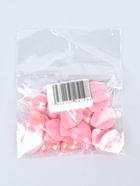 Сердечки декоративные (набор 20 шт) розовые (комплект 2 шт) - фото 68976872