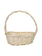 УЦЕНКА Набор корзин (ива): 36×28xH13xHH36; 31×23xH12xHH31; 25×18xH10xHH26, 3 шт. Выбеленный 1091660 10986512