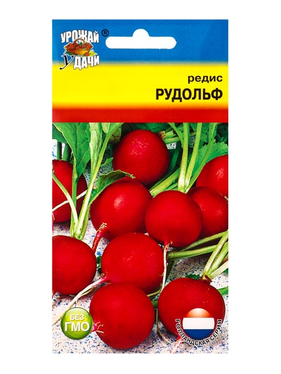 Семена Редис «Рудольф», 0.5 г, «УРОЖАЙ УДАЧИ»