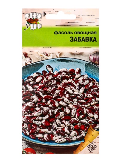 Семена Фасоль овощная «ЗАБАВКА», 5 г, «УРОЖАЙ УДАЧИ»