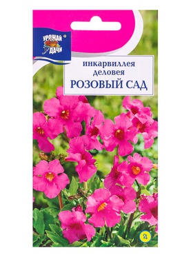 Семена цветов Инкарвиллея деловея Розовый сад 0,04 г.  (артикул 10974265)  большой выбор товаров оптом и в розницу по низким ценам с доставкой