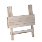 УЦЕНКА Стол складной, 80×60×75 см, из липы - Фото 3