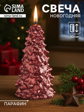 {{photo.Alt || photo.Description || 'УЦЕНКА Свеча новогодняя «Ёлка» 10×5 см, красная'}}