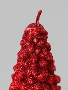 УЦЕНКА Свеча новогодняя «Ёлка» 10×5 см, красная - Фото 5