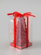 УЦЕНКА Свеча новогодняя «Ёлка» 10×5 см, красная 10986552